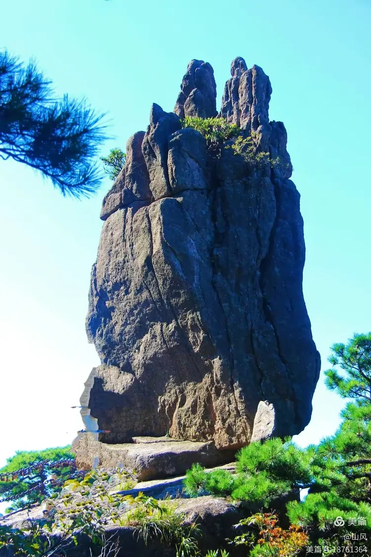 黄山“五绝”之＿＿怪石